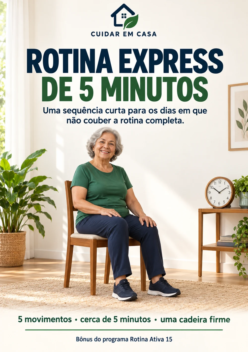 Capa da Rotina Express de 5 Minutos